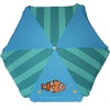 AMMSUN 47″ Kids Beach Umbrella for Sand Box, Picnic, Water Table Shade | 47 inch Seaside Children Umbrella Sun Protection, Durable for beach, camping, garden, and outdoor play, Clown fish(Green)