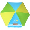 AMMSUN 47″ Kids Beach Umbrella for Sand Box, Picnic, Water Table Shade | 47 inch Seaside Children Umbrella Sun Protection, Durable for beach, camping, garden, and outdoor play, Clown fish(Green/Boat)