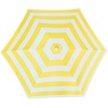 AMMSUN 5ft Kids Beach Umbrella for Picnic, Water Table, Sand Box Sun Shade | Durable Children Seaside Umbrella, UV Protection UPF50+, Ideal for sand play, beach, camping, garden and outdoor fun(5ft Yellow White)