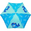 AMMSUN 5ft Kids Beach Umbrella for Picnic, Water Table, Sand Box Sun Shade | Durable Children Seaside Umbrella, UV Protection UPF50+, Ideal for sand play, beach, camping, garden and outdoor fun(5ft Blue Fish&Shark)