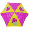 AMMSUN 5ft Kids Beach Umbrella for Picnic, Water Table, Sand Box Sun Shade | Durable Children Seaside Umbrella, UV Protection UPF50+, Ideal for sand play, beach, camping, garden and outdoor fun(5ft Pink Yellow Jellyfish)