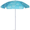 AMMSUN 47″ Kids Beach Umbrella for Sand Box, Picnic, Water Table Shade | 47 inch Seaside Children Umbrella Sun Protection, Durable for beach, camping, garden, and outdoor play, Clown fish(Blue Shell)