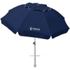 AMMSUN 7ft Heavy Duty High Wind Beach Umbrella Parasols with sand anchor & Tilt Sun Shelter, UPF 50+ Protection Outdoor Sunshade Umbrellas Carry Bag for Patio Garden Pool Backyard Multicolor(Solid Navy)