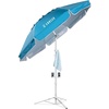 AMMSUN Shade Umbrella, Premium Portable Umbrella with Stand, 6.5ft Lightweight Free Standing Canopy for Sporting Games, Adjustable Instant Sun Protection and Easy to Carry, Light Blue(Light Blue)