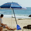 AMMSUN Beach Umbrella Sand Bag Umbrellas Sand Anchor Tent Weight Bags | Heavy Duty Weighted Sandbags for High Wind Resistant Beach Canopy Shade Windproof Portable Safe Stand Holder Universal Fit