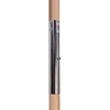 AMMSUN 7.5ft High Wind Beach Umbrella with Air Vent & Ash Wood Pole | Heavy-duty commercial-grade design with UPF 50+ protection, carry bag included. American Flag for beach, pool, patio.(Navy White Panel)