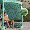AMMSUN Beach Cabana Sidewall, Extra Privacy Sunwall for AMMSUN 6.5′ Cabanas(Dazzling Banana)