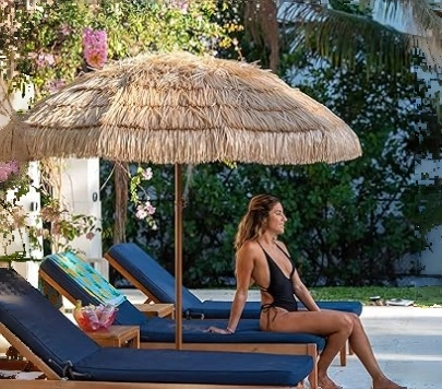 AMMSUN outdoor patio shade and PoolsideRelaxation