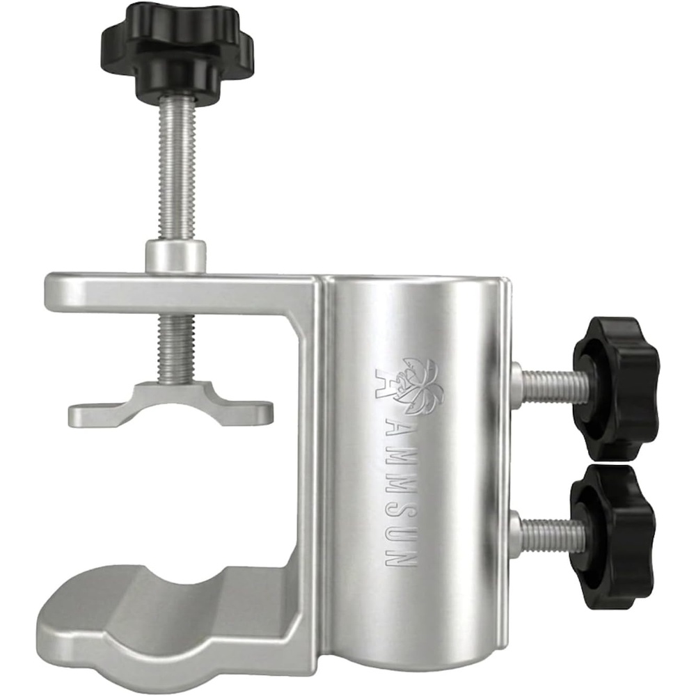 image:imageAMMSUN Upgraded HeavyDuty Aluminum Outdoor Patio Umbrella Clamp Holder